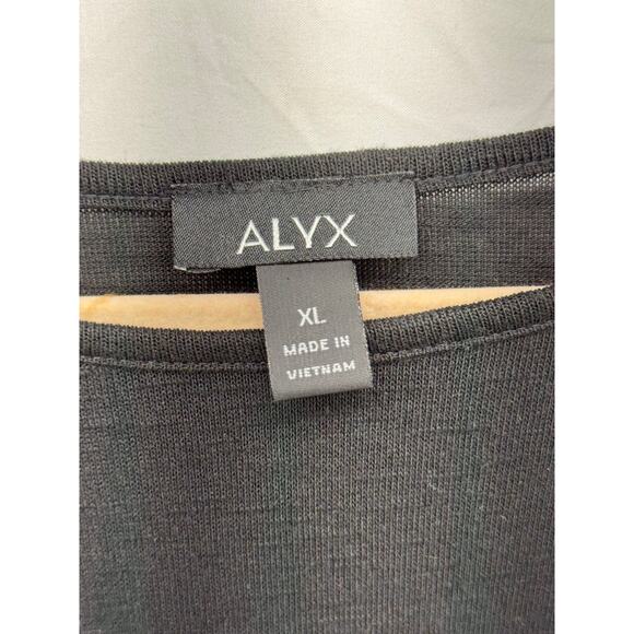 ALVX xL women’s black / sparkles long sleeve top - Picture 8 of 9